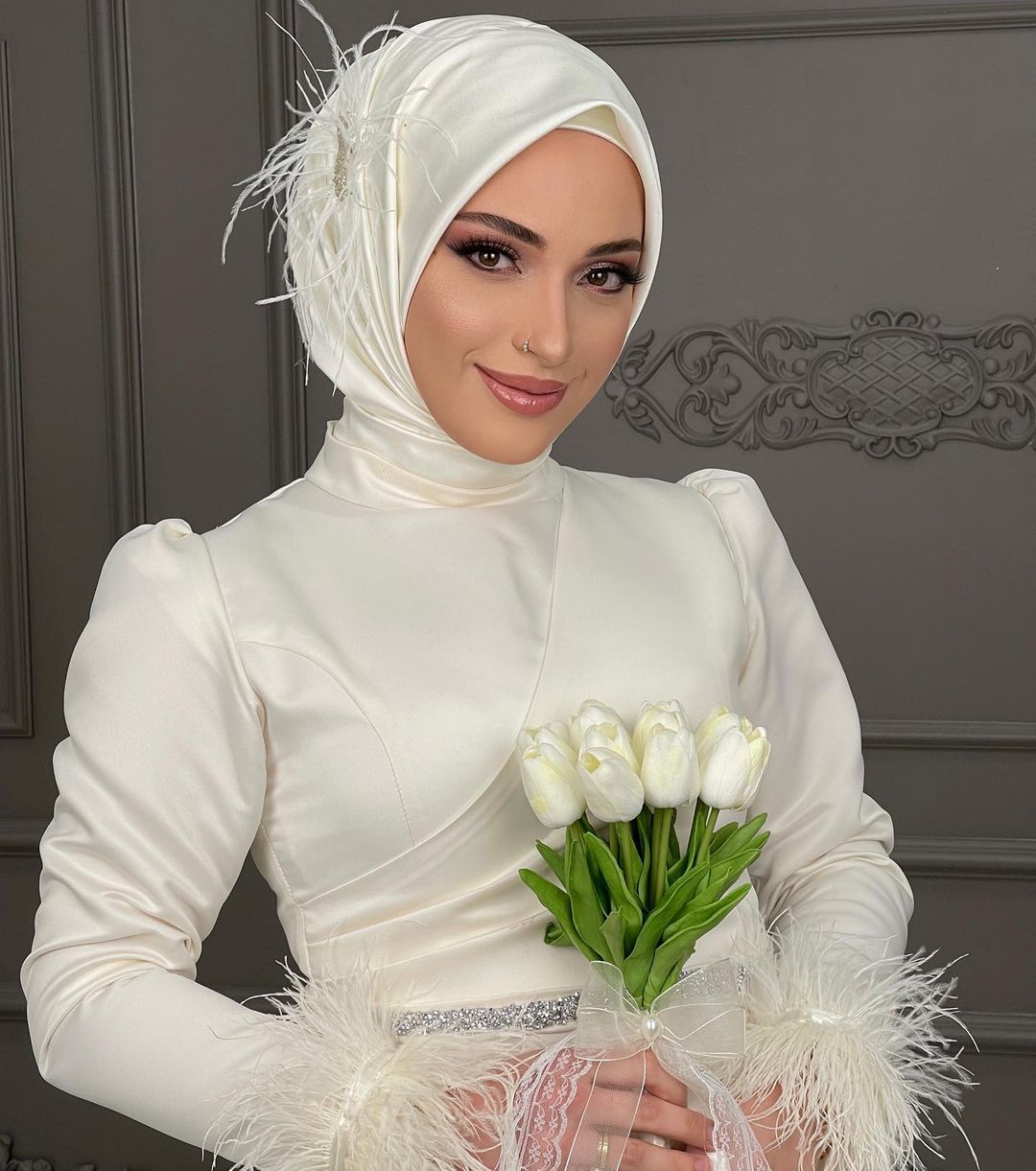 Tesettür Nikahlık Modelleri-005 - Görsel 2